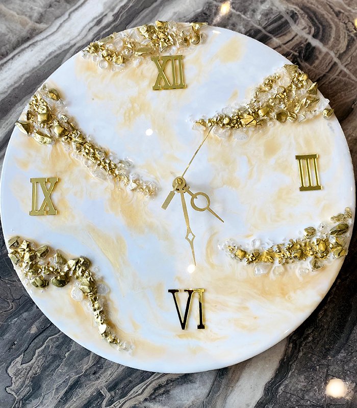 Resin Wall Clock